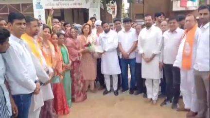 बुहाना: वक्फ सुधार जन जागरण यात्रा कॉपर पहुंची, मुस्लिम समाज के लोगों को वक्फ सुधार के बारे में दी गई जानकारी