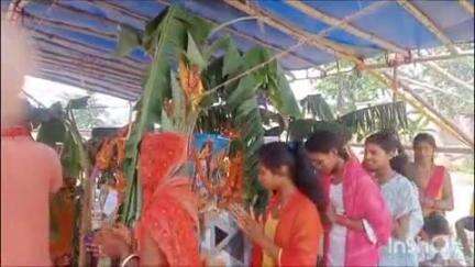 सोनपुर: सोनपुर के सबलपुर उत्तरी पंचायत नवल टोला में 24 घंटे का अखंड अष्टयाम संपन्न