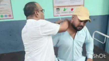 कोंच: ग्राम पंचायत कोंच के वार्ड नंबर दस के वार्ड सदस्य पर गोली से हमला, इलाज जारी