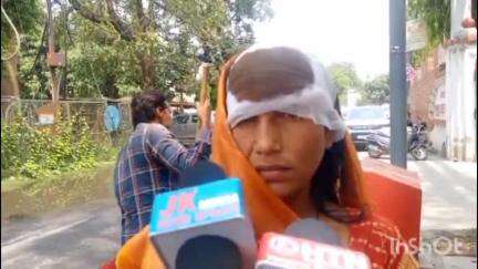 बरेली: कैंट थाना क्षेत्र के भौआपुर में दबंगों ने महिला को जमकर पीटा