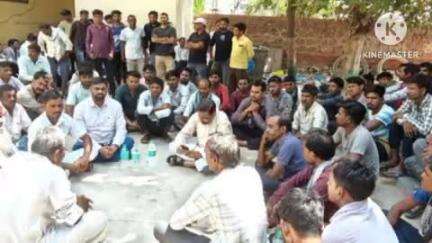 लाडनूं: 11 केवी की हाई टेंशन लाइन गिरने से एक व्यक्ति की मौत, लोगों ने किया जमकर विरोध प्रदर्शन