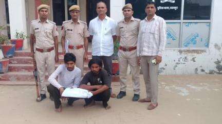 पदमपुर: पदमपुर पुलिस ने चोरी के मामले में गिरफ्तार दोनों आरोपियों को कोर्ट में किया पेश