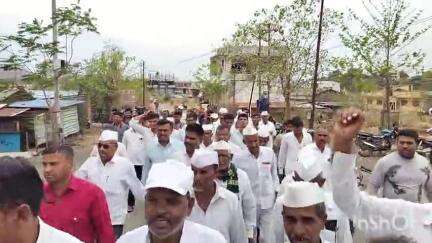 इगतपुरी: आडवण पारदेवी येथील शेतकऱ्यांचा एमआयडीसी विरोधात इगतपुरी तहसीलवर ठिय्या आंदोलन