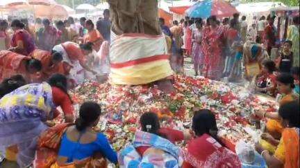 তেহট্ট ১: বেতাই ন্যাংশা তলায় অনুষ্ঠিত হল,বৃটিশ আমলের ন্যাংশা তলার মেলা