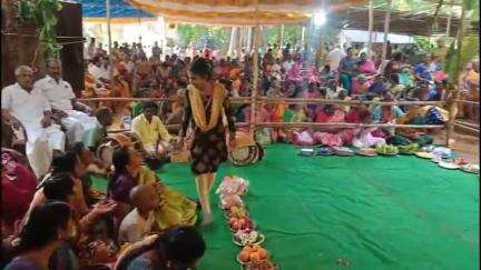 ஒட்டன்சத்திரம்: விருப்பாச்சி தலையூத்தில் உள்ள காசி விஸ்வநாதர் ஆலயத்தில் திருக்கல்யாண வைபோகம்