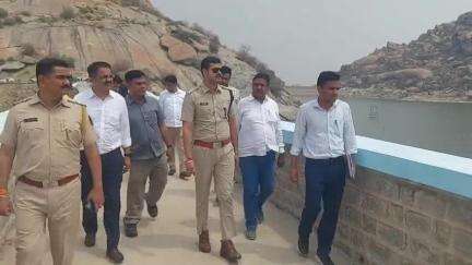सुमेरपुर: पाकिस्तान के आतंकी ठिकानों को ध्वस्त किए जाने के बाद बढ़ते तनाव को लेकर प्रशासन ने जवाई बांध का निरीक्षण किया