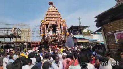 சோளிங்கர்: சோளிங்கரில் பிரசித்தி பெற்ற அருள்மிகு லட்சுமி நரசிம்மர் திருக்கோவில் திருத்தேர் விழா விமர்சையாக நடைபெற்றது
