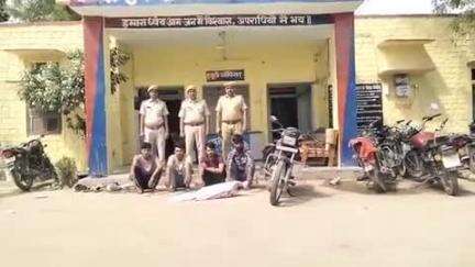 सेपउ: फाइनेंस कर्मी से लूट करने वाले 4 आरोपियों को किया गया गिरफ्तार