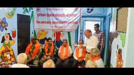 भीलवाड़ा: भीलवाड़ा में विश्व रेडक्रास दिवस पर मोक ड्रिल कार्यक्रम आयोजित