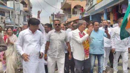बेरीनाग: कांग्रेस की न्याय यात्रा का बेरीनाग और गंगोलीहाट में हुआ स्वागत