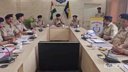 बद्दी: पुलिस जिला बद्दी की मासिक कल्याण और अपराध समीक्षा बैठक का आयोजन, एसपी बद्दी विनोद धीमान ने की अध्यक्षता