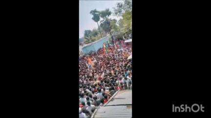 दरियापुर: बनवारीपुर में शहीद हवलदार के शव पर उमड़ी भीड़, 'बंदे मातरम', 'भारत माता की जय' के नारे लगे
