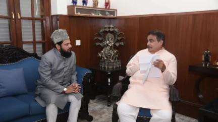 शाहाबाद: केंद्रीय मंत्री नितिन गडकरी के दिल्ली आवास पर रामपुर के सांसद ने रामपुर की समस्याओं के समाधान के लिए लिखा पत्र
