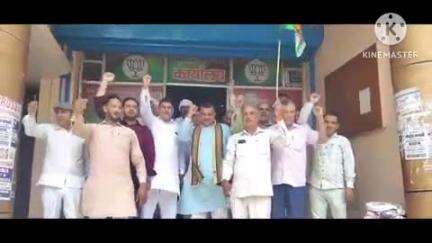 गोहाना: गोहाना भाजपा कार्यालय में पाकिस्तान के खिलाफ भारत की कार्रवाई पर खुशी का माहौल, भारत माता के लगे जयकारे