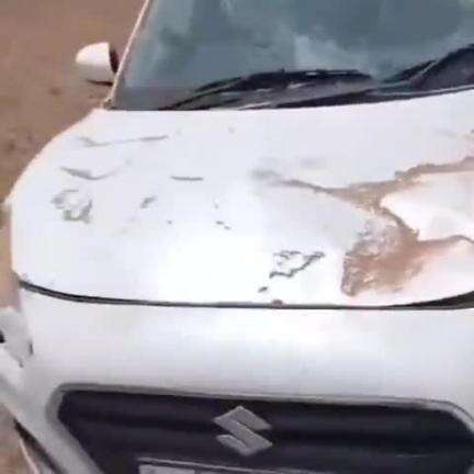 भादरा: गांव जोगीवाला और पटवा के मध्य ट्रैक्टर की साइड टक्कर से पलटी कार