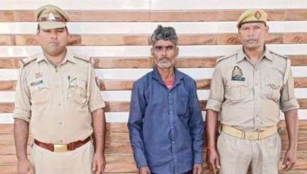 सैदपुर: पुलिस ने पहलवानपुर पुलिया से फरार चल रहे बदमाश को दबोचा