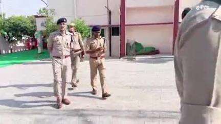 खेरागढ़: जगनेर थाने का DCP ने किया मुआयना