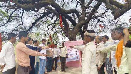 अशोक नगर: आदर्श ग्राम पलकटोरी में नदी गहरीकरण के लिए जल चौपाल का आयोजन