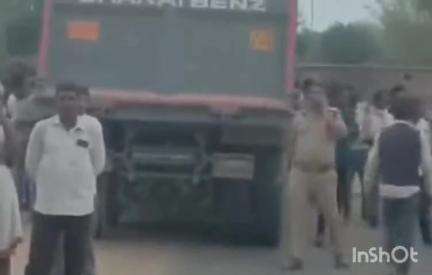 सरई: सरई थाना क्षेत्र के ग्राम भरसेड़ी में हाईवा की चपेट में आने से बाइक चालक की मौत