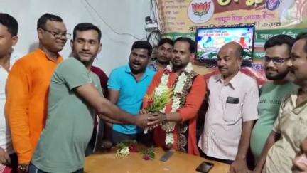 হরিণঘাটা: হরিণঘাটা বিজেপির নব নিযুক্ত মন্ডল ১ এর সভাপতির প্রতিক্রিয়া