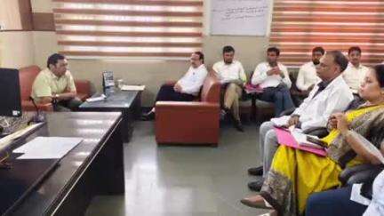 नारनौल: नारनौल में एनएचएम महानिदेशक ने अधिकारियों को लगाई फटकार, नागरिक अस्पताल की कमियों को एक महीने में दूर करने के दिए आदेश