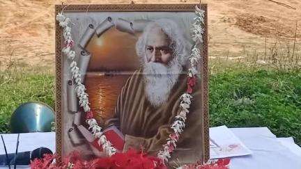 পুরুলিয়া ২: রবীন্দ্রজয়ন্তী উপলক্ষ্যে মানভূম লোকসংস্কৃতি শিল্পী উন্নয়ন সমিতির উদ্যোগে কুস্তাউরে অঙ্কন প্রতিযোগিতার আয়োজন