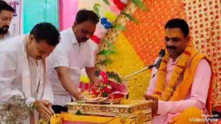 बेगमगंज: बेगमगंज ग्राम हप्सिली में पहुंचे मध्य प्रदेश शासन के पूर्व मंत्री रामपाल सिंह