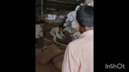 मिहींपुरवा: बिछिया बाजार में हल्दी गोदाम में अजगर दिखने से मचा हड़कंप, वन विभाग ने किया रेस्क्यू