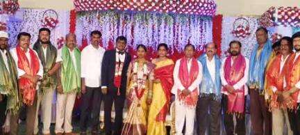 జహీరాబాద్: నియోజకవర్గ వ్యాప్తంగా పలు వివాహ వేడుకల్లో పాల్గొన్న ఎమ్మెల్యే మాణిక్ రావు