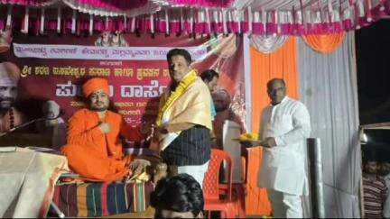 ಸಿಂದಗಿ: ಗಬಸಾವಳಗಿ ಗ್ರಾಮದಲ್ಲಿ ಧರ್ಮಸಭೆಯ ಕಾರ್ಯಕ್ರಮದಲ್ಲಿ ಪಾಲ್ಗೊಂಡ ಶಾಸಕ ಅಶೋಕ ಮನಗೂಳಿ