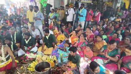 எடப்பாடி: நஞ்சுண்டேஸ்வரர் திருக்கோயில் சித்திரை திருவிழாவை ஒட்டி திருக்கல்யாண வைபவம்