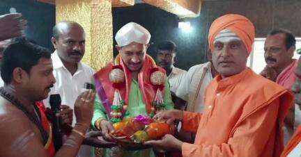 ಮಾಗಡಿ: ನಾಗನಹಳ್ಳಿ ಗ್ರಾಮದ ಬಸವೇಶ್ವರ ಸ್ವಾಮಿ ದೇವಾಲಯದ ಜೀರ್ಣೋದ್ಧಾರ ಕಾರ್ಯಮದಲ್ಲಿ ಶಾಸಕ ಬಾಲಕೃಷ್ಣ ಭಾಗಿ