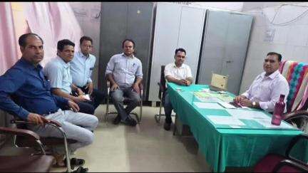 गंगापुर: गंगापुर सिटी के उदेई मोड़ और अस्पताल का औचक निरीक्षण किया CMHO ने