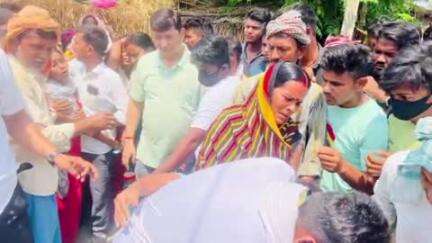 फुलवरिया: रामपुर गांव में जयपुर से युवक का शव पहुंचा, क्रेन हादसे में हुई थी मौत, परिजनों में कोहराम
