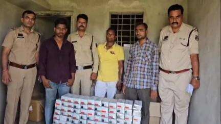 चांपा: चाम्पा पुलिस ने नशीली सिरप और टेबलेट खपाने वाले 2 बदमाशों को गिरफ्तार कर न्यायिक रिमांड पर भेजा