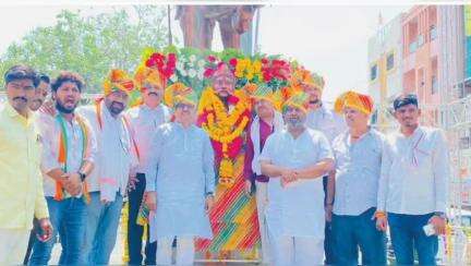 जालना: हिंदू क्रांतीसूर्य महाराणा प्रताप सिंह यांची मस्तगड येथे जयंती मोठ्या उत्साहात साजरी करण्यात आली.