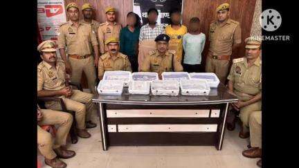 मेजा: मांडा में पीसीएस अधिकारी के घर चोरी का खुलासा, 4 आरोपियों को गिरफ्तार कर गहने और नगदी बरामद