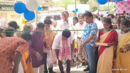 সালানপুর: মেজলাডি গ্রামে হরি মন্দিরের উদ্বোধন করলেন বারাবনি বিধায়ক তথা মেয়র বিধান উপাধ্যায়