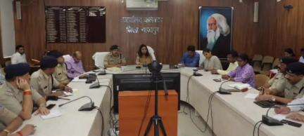 शाजापुर: शाजापुर में कलेक्टर और पुलिस अधीक्षक ने सिविल डिफेंस की समीक्षा की