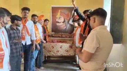 इगलास: इगलास में समाजवादी पार्टी के कैंप कार्यालय पर महाराणा प्रताप की जयंती मनाई गई