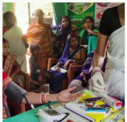 बरियारपुर: निशुल्क स्वास्थ्य जांच में गर्भवती महिलाओं की उमड़ी भीड़