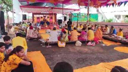 હાલોલ: દાવડા ખાતે શ્રી બળીયાદેવ દાદાનો જીર્ણોધ્ધાર તેમજ પ્રાણ પ્રતિષ્ઠા મહોત્સવનો ત્રણ દિવસિય કાર્યક્રમ યોજાયો