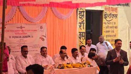 वैजापूर: सहाय्यक दुय्यम निबंधक कार्यालयाच्या सुशोभिकरन कामाचे आमदार बोरनारे यांच्या हस्ते उद्घाटन