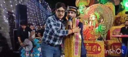 चम्बा: चामुंडा मंदिर में आयोजित विशाल जागरण में प्रसिद्ध गायक ईशांत भारद्वाज ने भक्तिमय माहौल बनाया