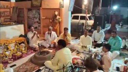 खंडवा नगर: सिविल लाइन में सुंदरकांड पाठ का हुआ आयोजन