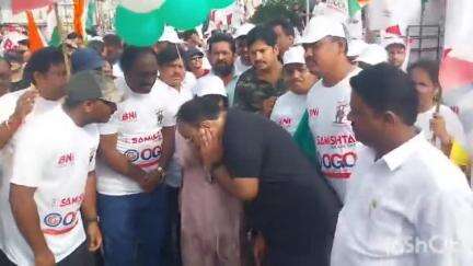 గుంటూరు: ఆపరేషన్ సింధూరం విజయోత్సవాన్ని గుర్తుచేస్తూ గుంటూరులో 5k వాక్ నిర్వహణ