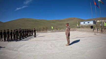 Exercise Nomadic Elephant 2025 between India and Mongolia going on at Special Forces Training centre Ulaanbaatar