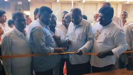 కుప్పం: కొత్తపేటలో రేషన్ బియ్యం పంపిణీని ప్రారంభించిన ఆర్టీసీ వైస్ ఛైర్మన్ మునిరత్నం