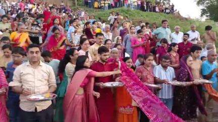 ઝઘડિયા: ભાલોદ ગામે ગંગાદશહરા મહોત્સવની રજત જયંતિ મોહોત્સવ તરીકે ઉજવણીમાં કરવામાં આવી.