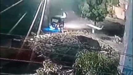 शहरातील भक्ती कन्ट्रक्शन येथे चोरी